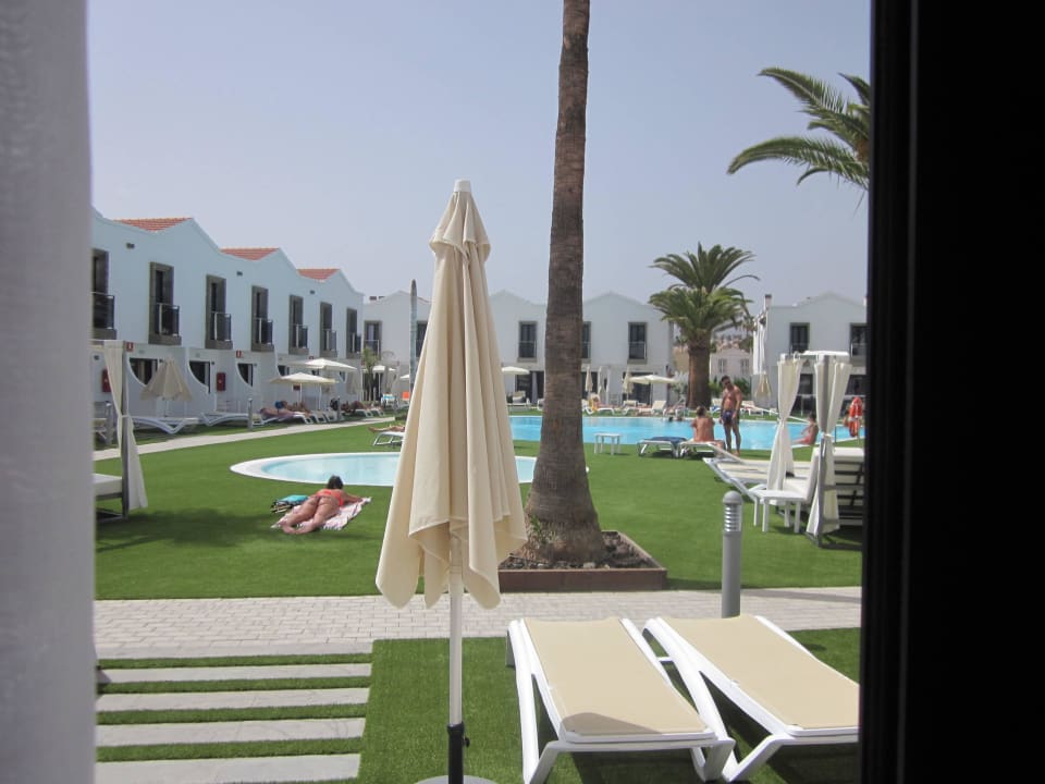 Blick auf die Terrasse FBC Fortuny Resort