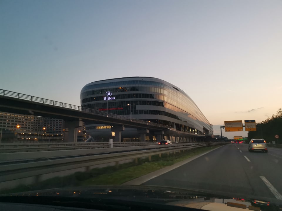 Außenansicht Hilton Garden Inn Frankfurt Airport