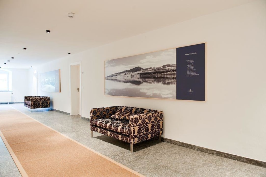 Eingangsbereich Alpenhotel Krone