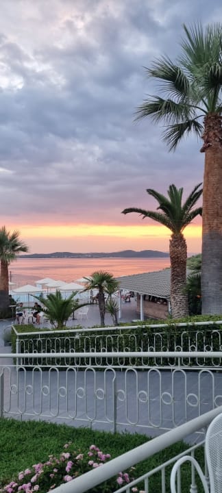 Ausblick Akrathos Beach Hotel