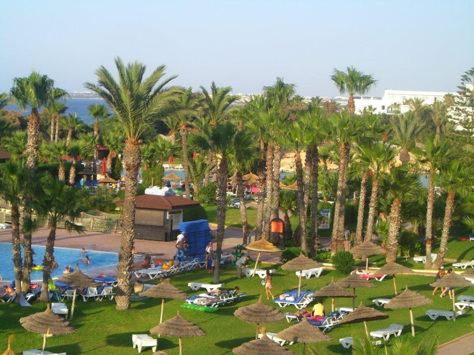 Ausblick vom 2 stock Sahara Beach Aquapark & Resort