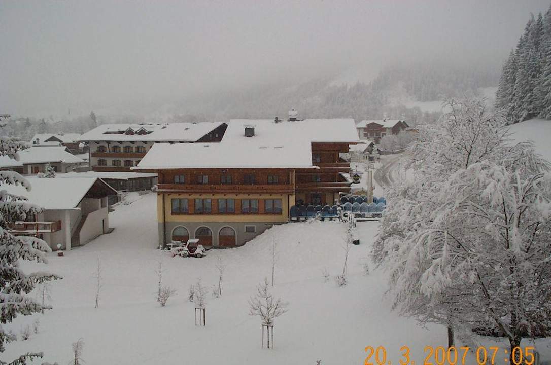 Blick vom Balkon Ferienhotel Elisabeth