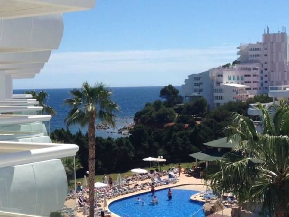 Blick von Zimmer 1321 Hotel Tropic Garden