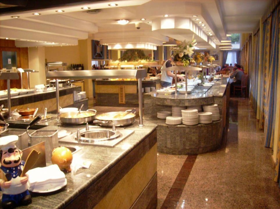 Blick in den Speisesaal Hotel Hispania
