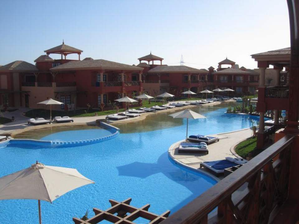 Pool im 400er Bereich Pickalbatros Alf Leila Wa Leila Resort - Neverland Hurghada