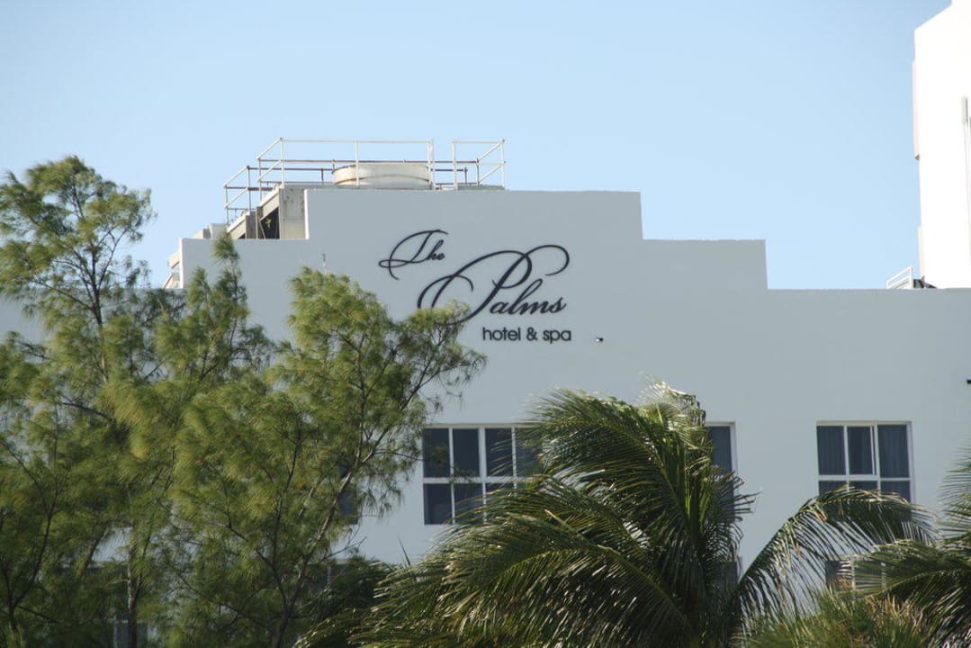 Vom Pool aus The Palms Hotel & Spa