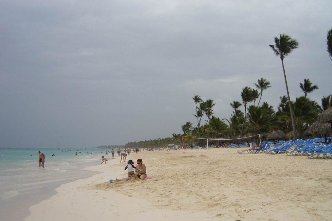 Plażą Hotel Riu Palace Punta Cana
