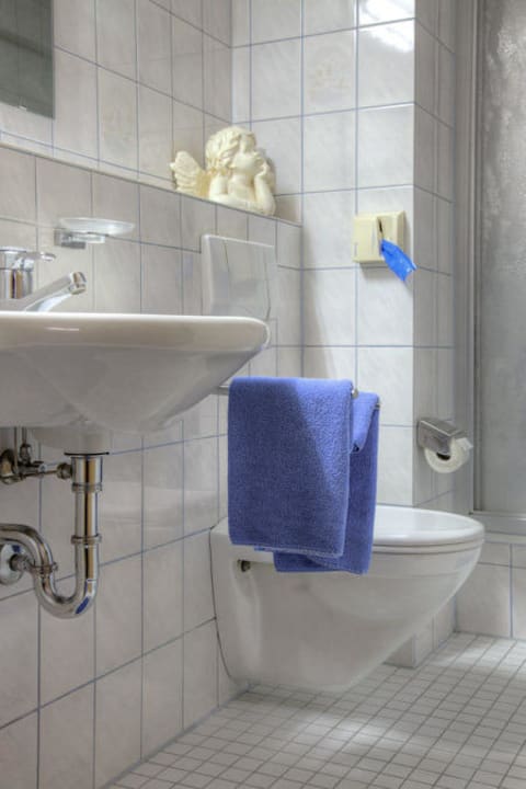 Badezimmer Gasthof Alpenhof