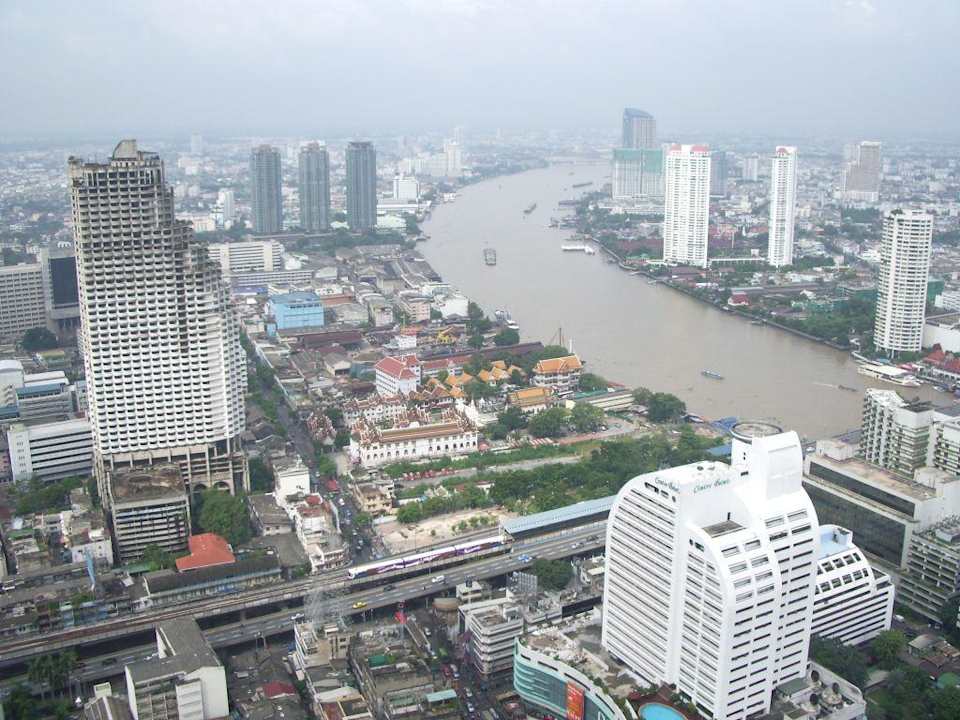 Ausblick vom Balkon Hotel Lebua At State Tower