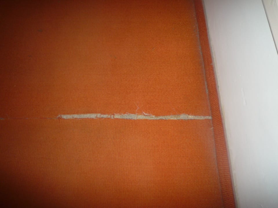 Teppich vor den Zimmern Vincci Safira Palms