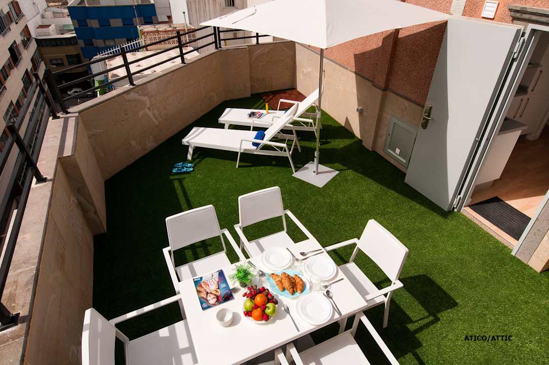 Attic terrace 2 Hotel Apartamento Bajamar