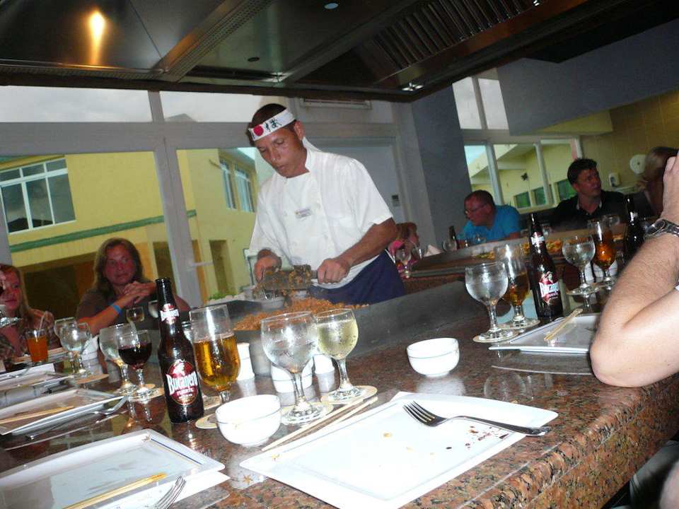 Showkoch beim Japaner Iberostar Origin Taínos