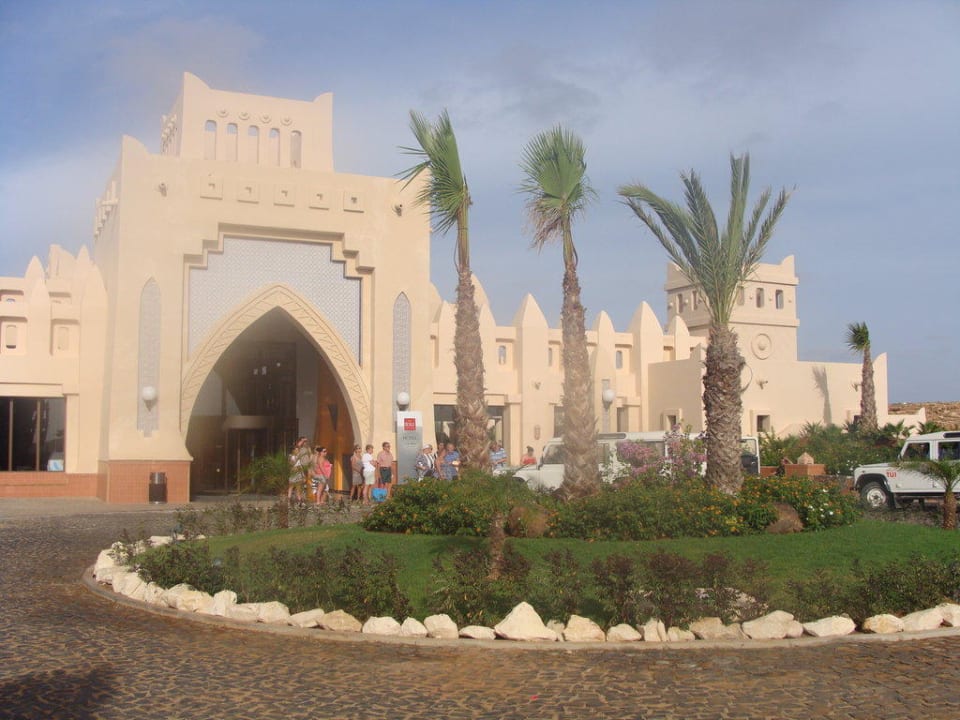 Hoteleingang Hotel Riu Touareg