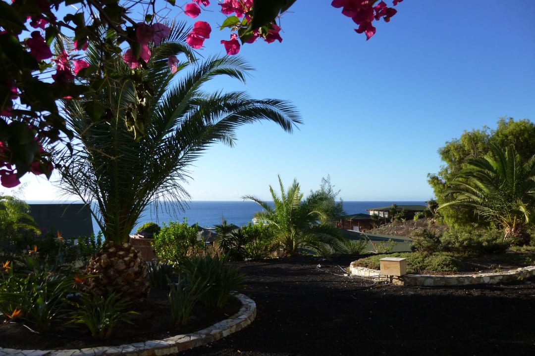 Blick von der Terrasse auf das Meer Marina Playa Suite Hotel