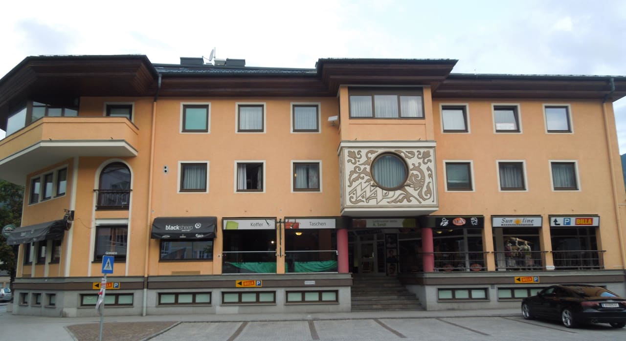 Eingang Appartements Gasthof Silbergasser