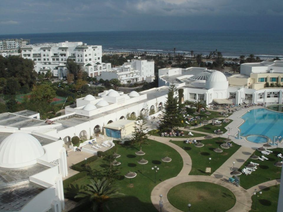 Blick zum Meer Hotel Tej Marhaba