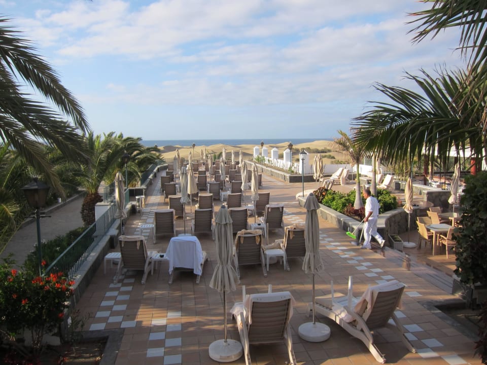 Liegen Richtung der Dünen Hotel Riu Palace Maspalomas Adults Only