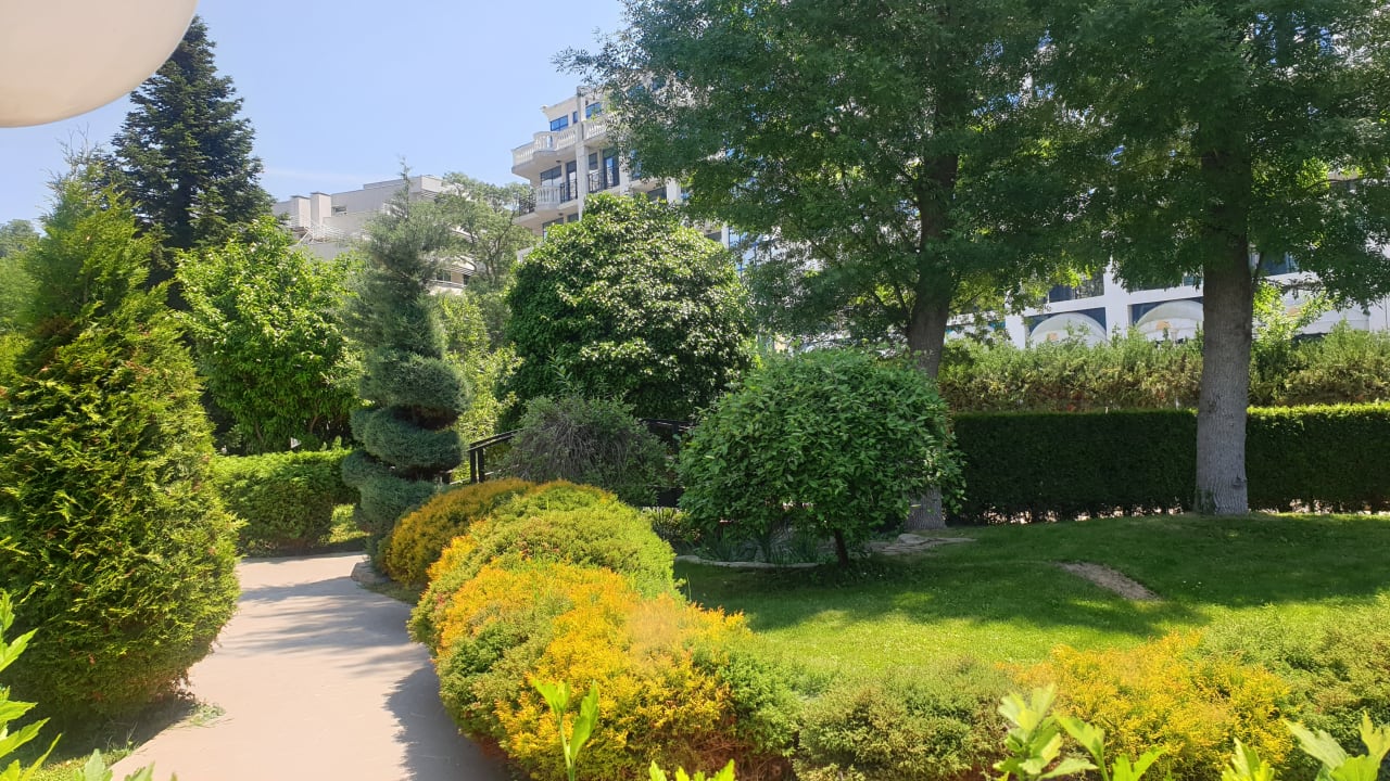 Gartenanlage DAS Club Hotel Sunny Beach