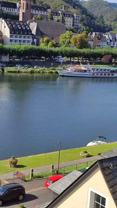Ausblick Moselstern Hotel Brixiade & Triton