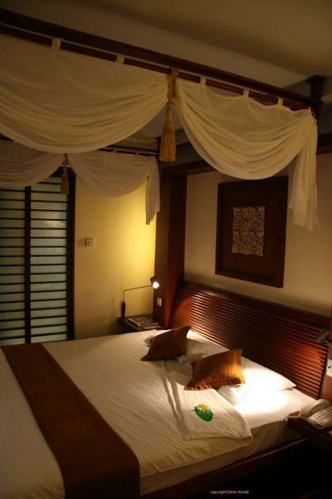 Normales Zimmer aber sehr gemütlich Paradisus by Melia Bali