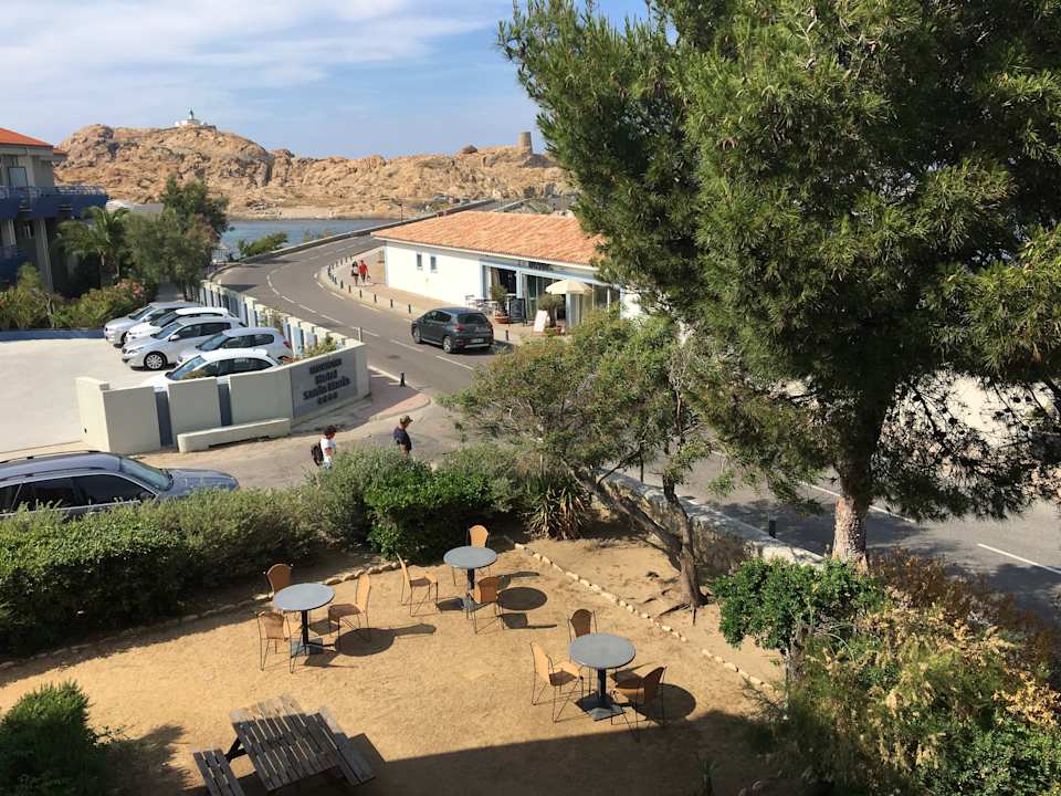 Ausblick Hotel L'Isula Rossa