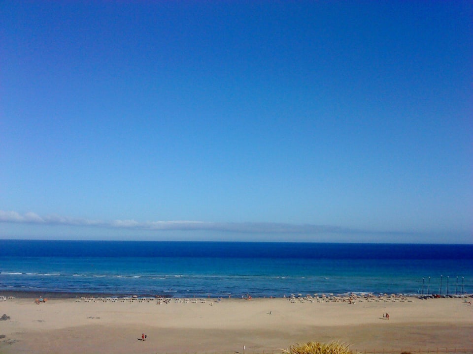 Ausblick von den Liegen in der letzten Reihe Iberostar Selection Fuerteventura Palace