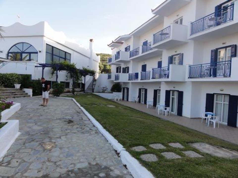 Zimmer mit Blick zum Pool Hotel Saint Nicholas