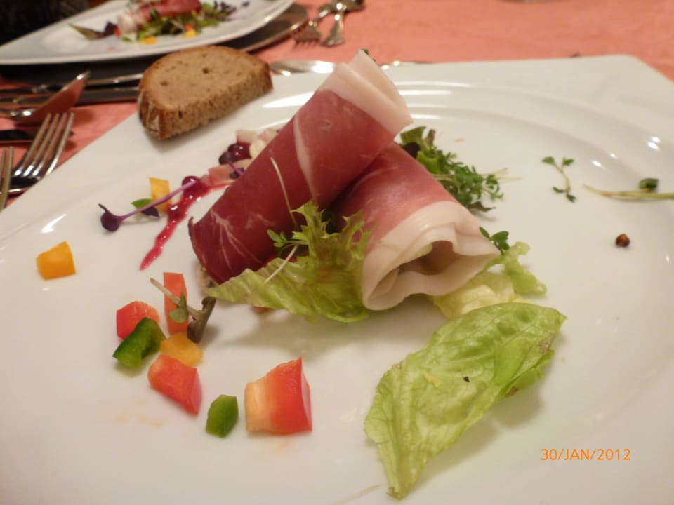 Vorspeise Schlössl Hotel Kindl