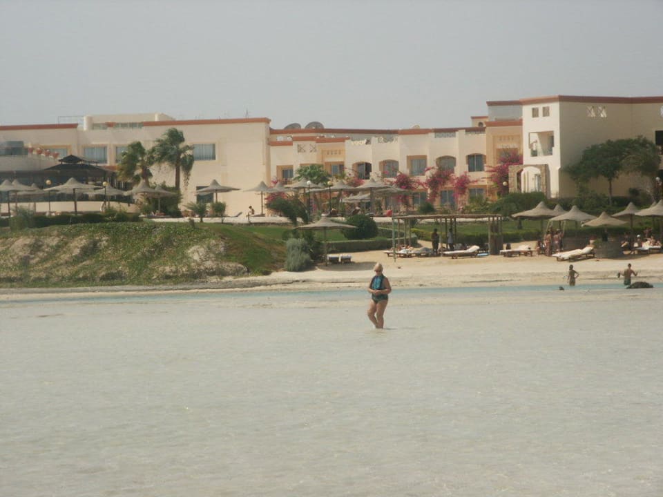 Blick vom Meer Blue Reef Red Sea Resort