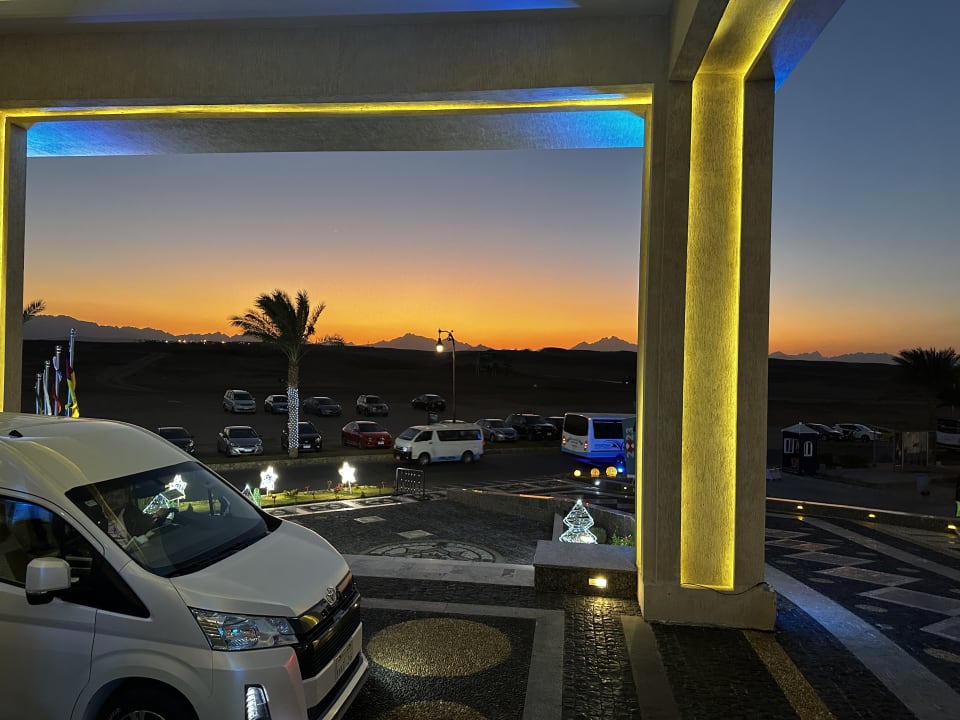 Ausblick Gravity Hotel & Aquapark Sahl Hasheesh