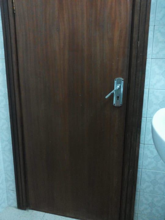 Traurige Badezimmertürklinge, nicht benutzbar Apartamentos Los Aguacates