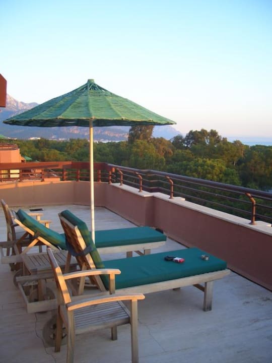 Balkon der Juniorsuite Balmy Foresta