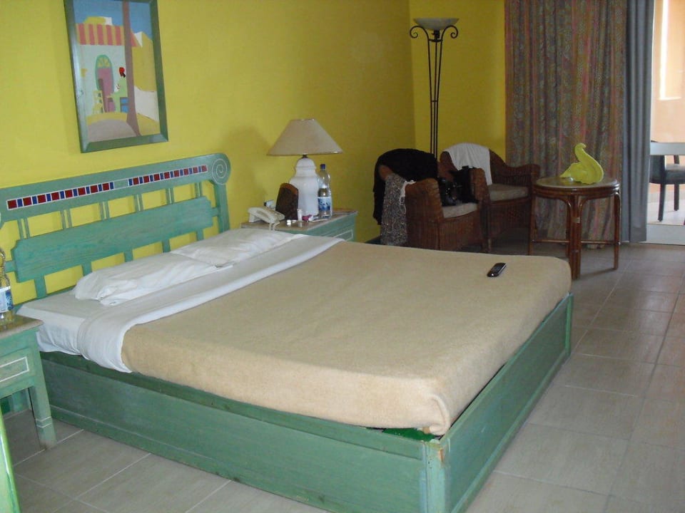 Unser steinhartes Bett Giftun Azur Resort