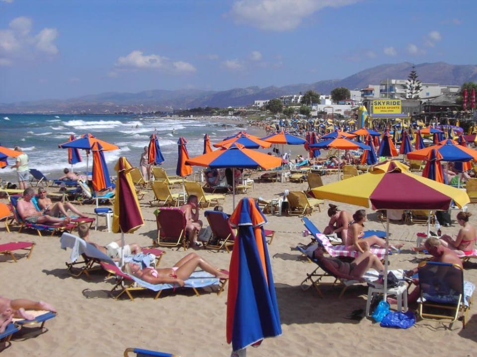 Der Strand von Stalis Cactus Beach