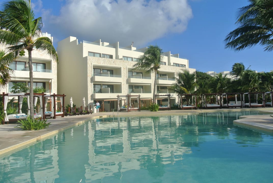 Pool und Block 2 Akumal Bay Beach & Wellness Resort