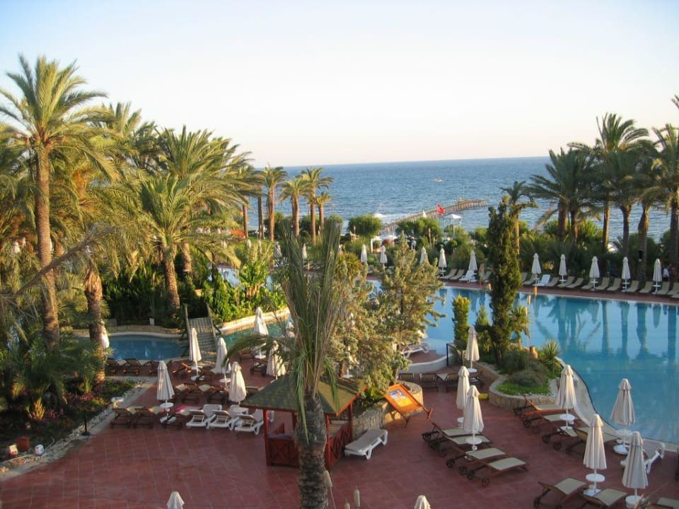 Ausblick vom Hauptrestaurant/Aussenterrasse PALOMA Perissia