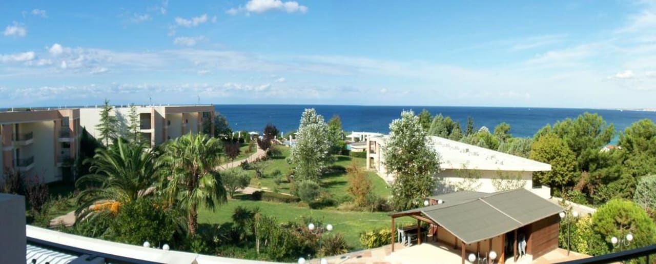 Meerblick vom Zimmer aus Pomegranate Wellness Spa Hotel