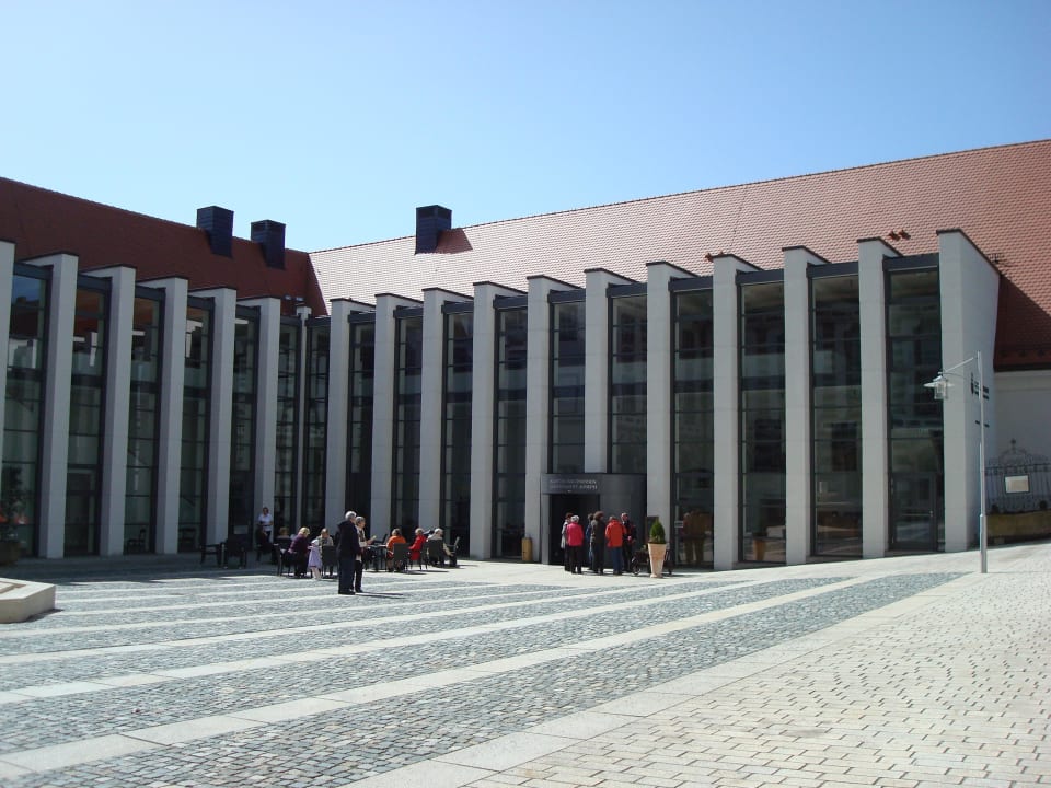 Moderne Außenfassade Kloster Waldsassen Haus St. Joseph