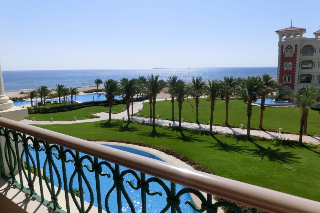 Aussicht vom Balkon Baron Palace Sahl Hasheesh