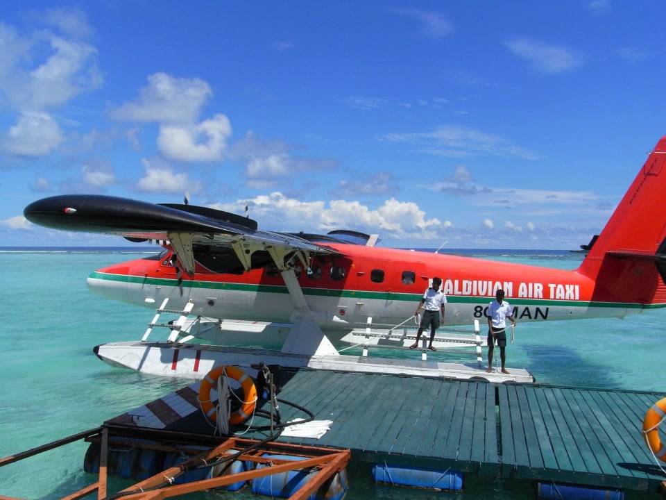 Wasserflugzeug Palm Beach Resort & Spa Maldives