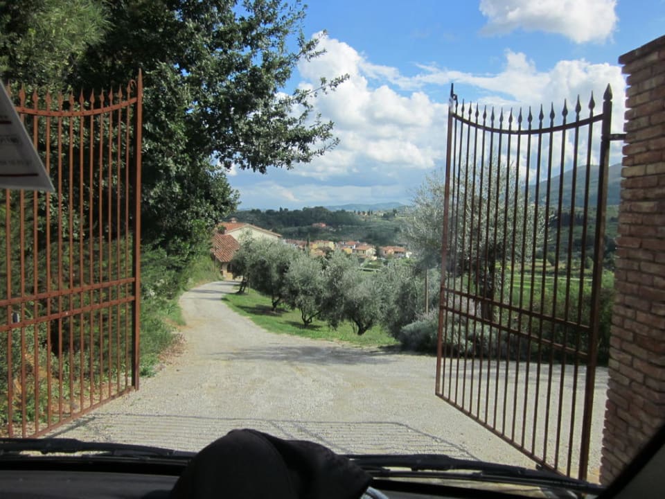 Eingang mit Pforte Hotel Il Podere di Toscana