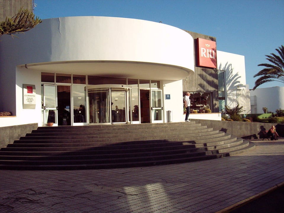 Eingang Hotel Riu Paraiso Lanzarote