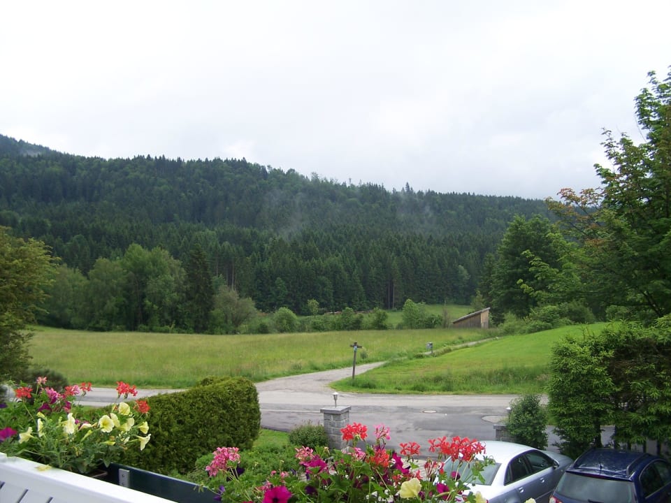 Vom Balkon Hotel Haus am Berg