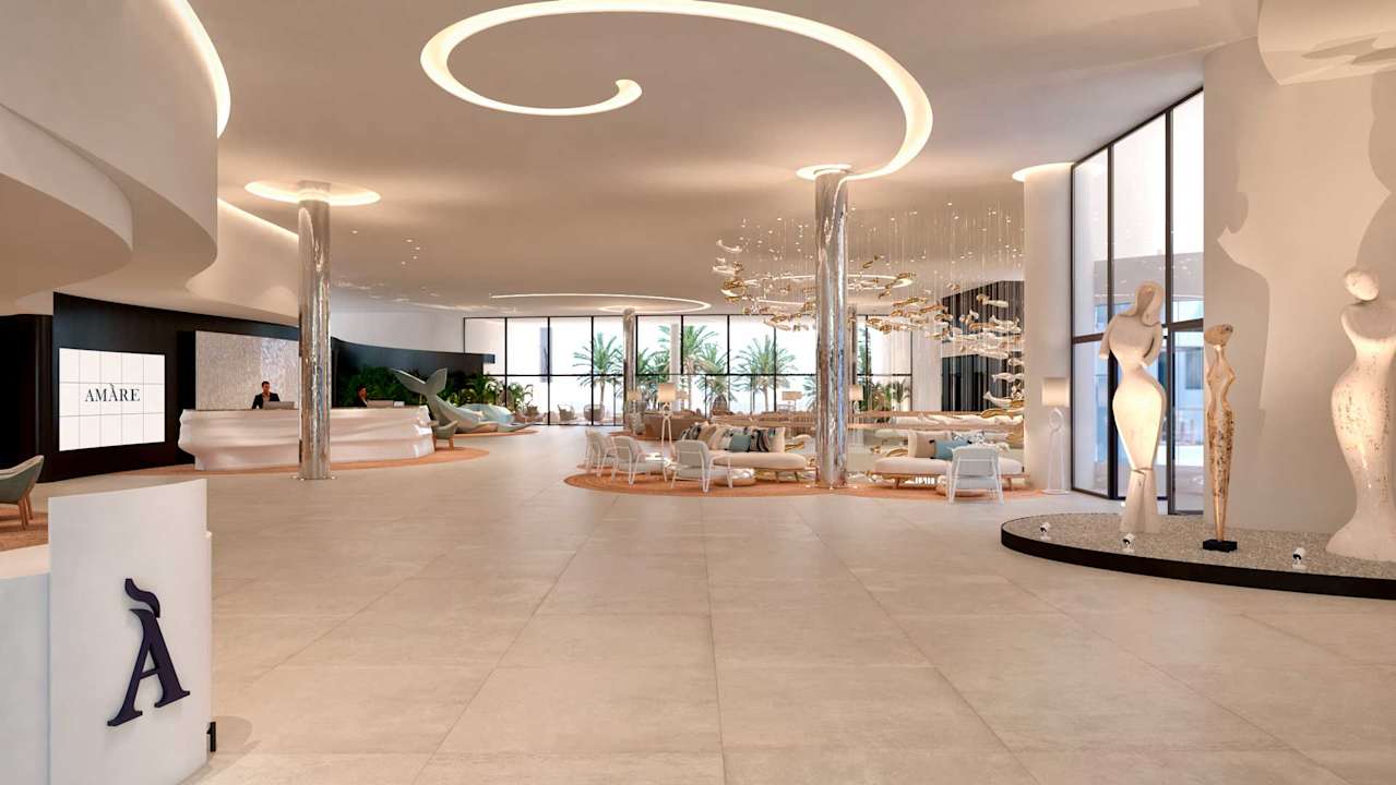 Lobby Amàre Beach Hotel Sancti Petri