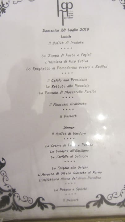 Gastro Hotel Gran Paradiso