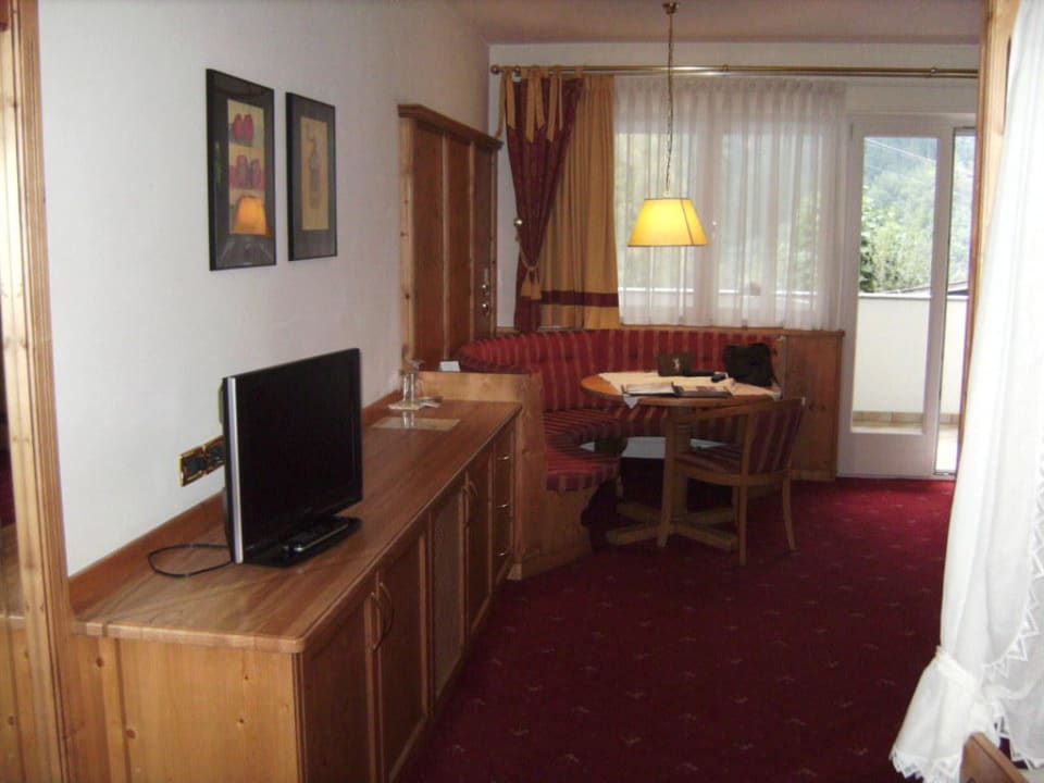 Zimmerblick Hotel Saltauserhof