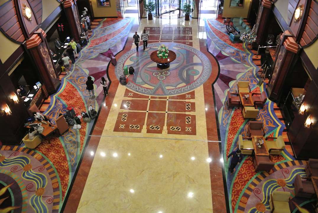 Hotel Halle von der 3 Etage Al Raha Beach Resort & Spa