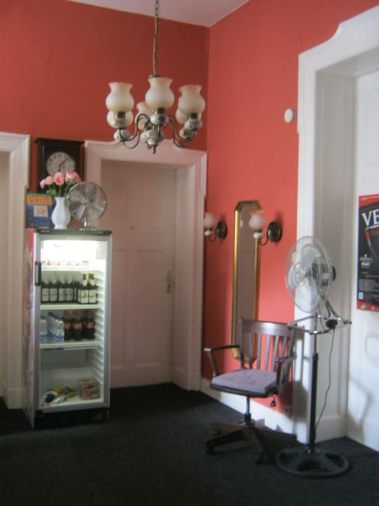 Blick auf unsere Zimmertür Nr.18 Hotel Pension Rheingold