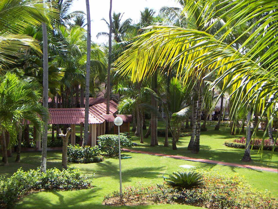 Tolle gepflegte Gartenanlage Hotel Grand Palladium Palace Resort, Spa & Casino