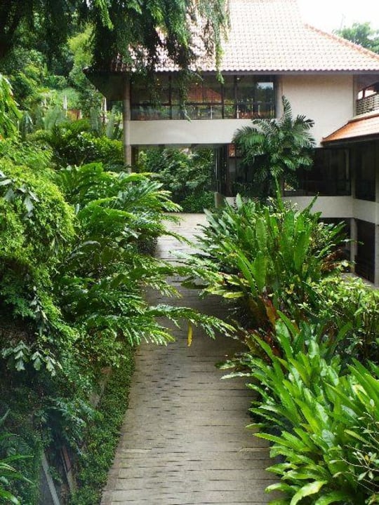 Blick zum Fitnessraum im 2. Stock SYLVAN Koh Chang